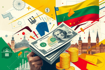 Vaizdas, rodantis pinigų perdavimą skolos grąžinimui.