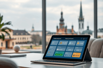 Vaizdas, iliustruojantis išmaniojo paskolos valdymo sistemą ir jos privalumus.