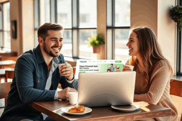 Asmuo naudojasi Inbank asmenine paskola greitam finansinių poreikių sprendimui.