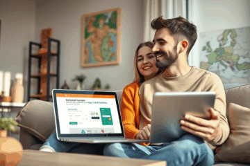 Žmogus, džiaugdamasis greitu kreditu be pajamų patvirtinimo