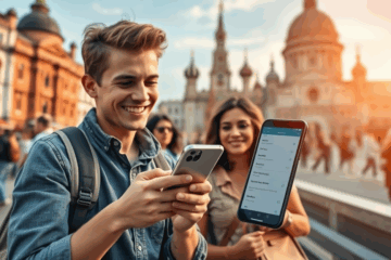 Patarimai, kaip ekonomiškai naudotis mobiliaisiais telefonais užsienyje.