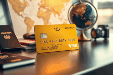 Luminor Visa Gold kortelė, puiki finansinė priemonė kasdieniams mokėjimams.