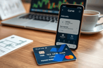 Finansinė paslauga Curve kortelė sujungta prie Lietuvos sąskaitos
