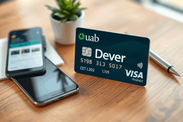 UAB DeVere Visa kortelės naudojimas patogiai atlikti finansinius mokėjimus.