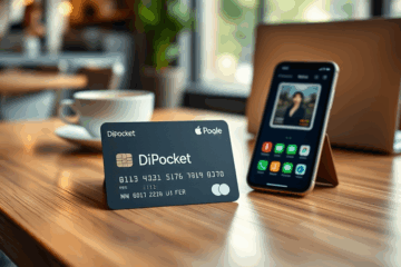 DiPocket kortelė, skirta patogiems ir moderniems mokėjimams